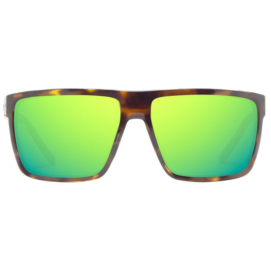 Bajio Toads Brown Tortoise Gloss - Green Mirror Image 02
