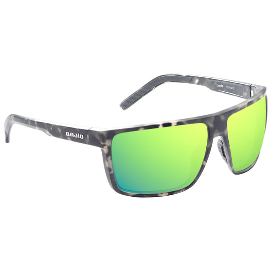 Bajio Toads Gray Rock Matte - Green Mirror Image 01
