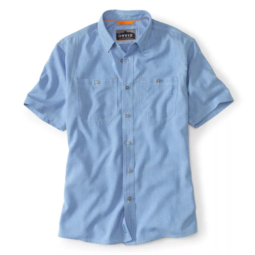 Tech Chambray Shortsleeved Work Shirt