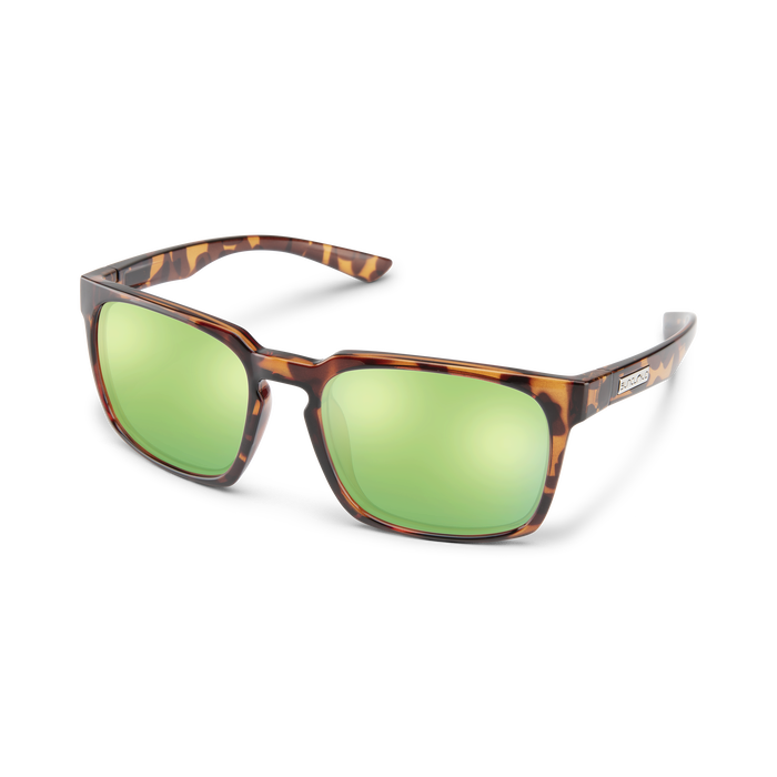 Suncloud Hundo - Tortoise/Polarized Green Mirror