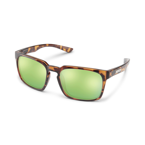 Suncloud Hundo - Tortoise/Polarized Green Mirror