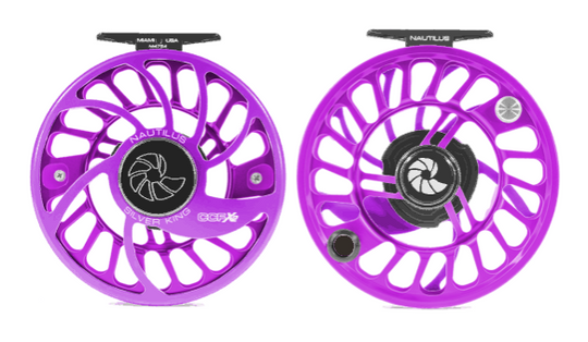 Nautilus CCF-X2 Fly Reel Custom Purple 6/8