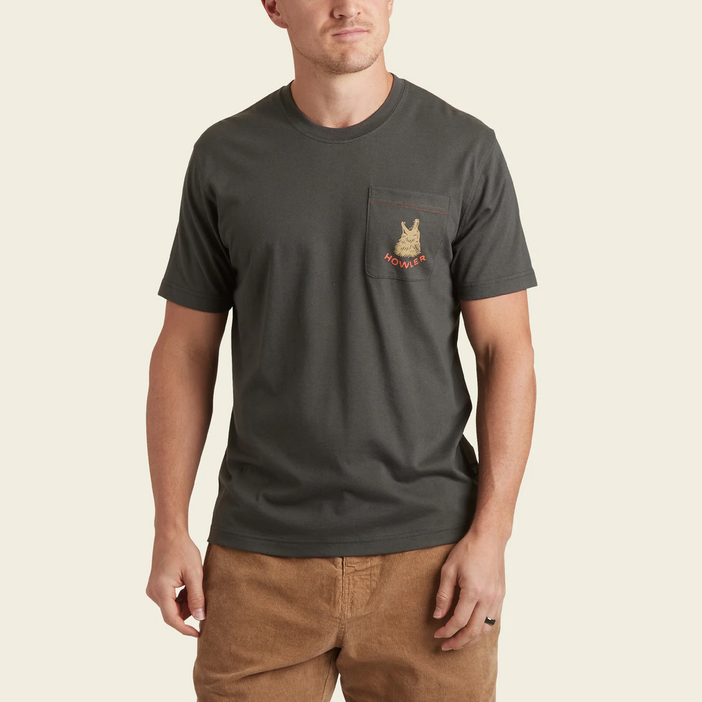 Select Pocket T - Howler Coyote - Antique Black