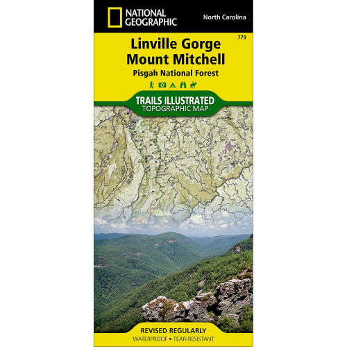 National Geographic Linville Gorge Mount Mitchell Map