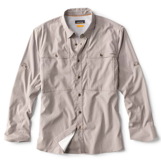 Orvis Men's Open Air Caster Solid LS Shirt