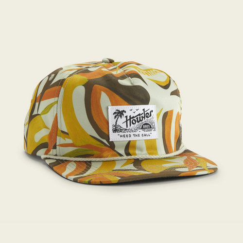Unstructured Snapback - Monstera Mash Citron