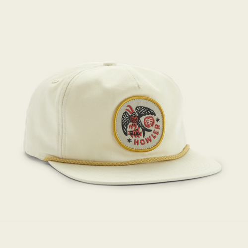 Unstructured Snapback - Off White - Frigate Badge
