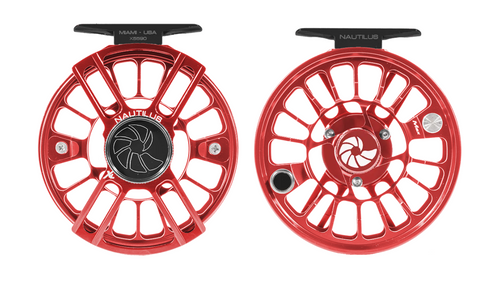 Nautilus X-Series Fly Reel Custom Nauti Red XL Max