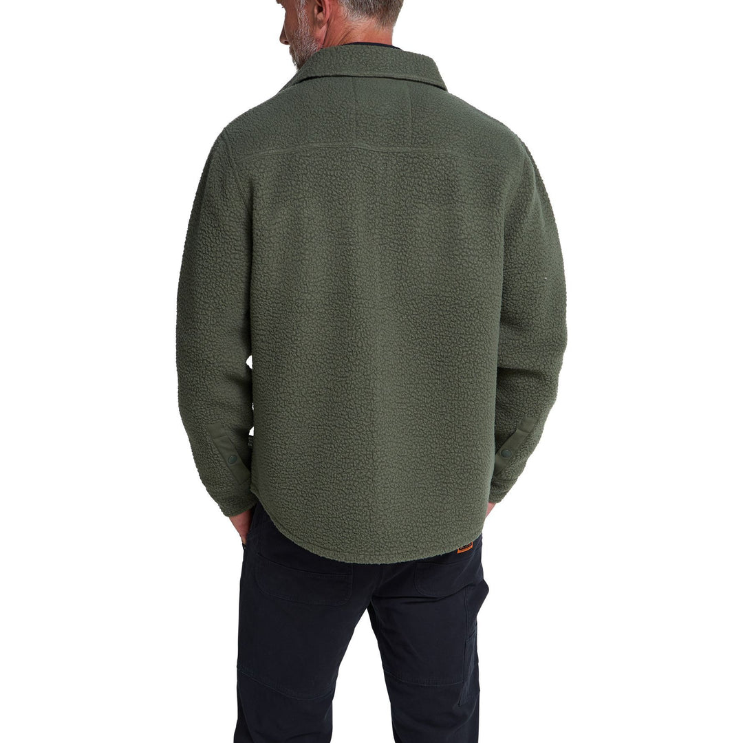 Howler Brothers Allegheny Fleece Overshirt Beetle Image 03