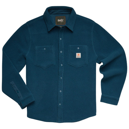 Howler Brothers Allegheny Fleece Overshirt Stargazer Image 01
