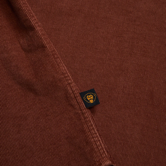 Howler Brothers Banning Corduroy Snapshirt Mink Brown Image 07