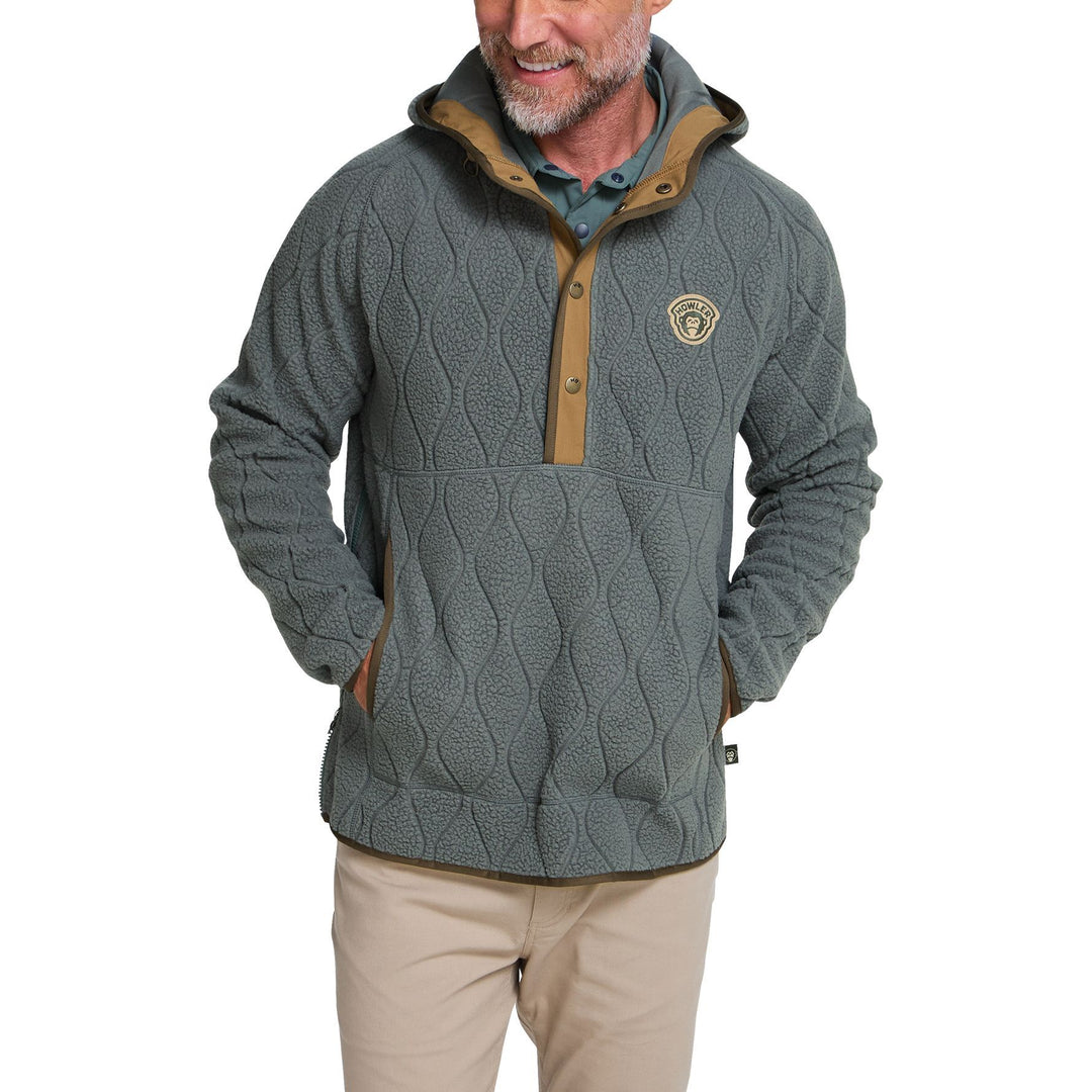 Howler Brothers Chisos Hooded Pullover Capillary Waves : Stormy Sea Image 02
