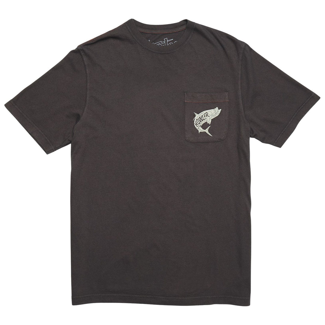 Howler Brothers Dancin' King Cotton Pocket T-Shirt Antique Black Image 01