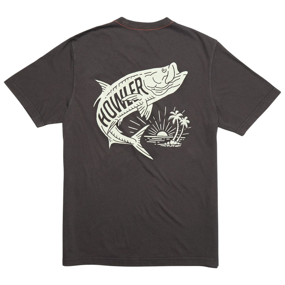 Howler Brothers Dancin' King Cotton Pocket T-Shirt Antique Black Image 02