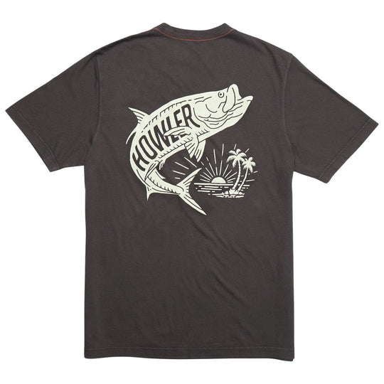 Howler Brothers Dancin' King Cotton Pocket T-Shirt Antique Black Image 02
