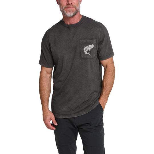 Howler Brothers Dancin' King Cotton Pocket T-Shirt Antique Black Image 03