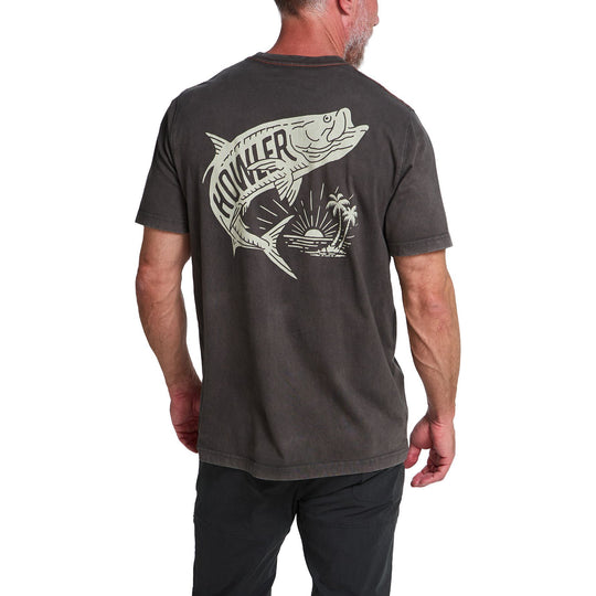 Howler Brothers Dancin' King Cotton Pocket T-Shirt Antique Black Image 04