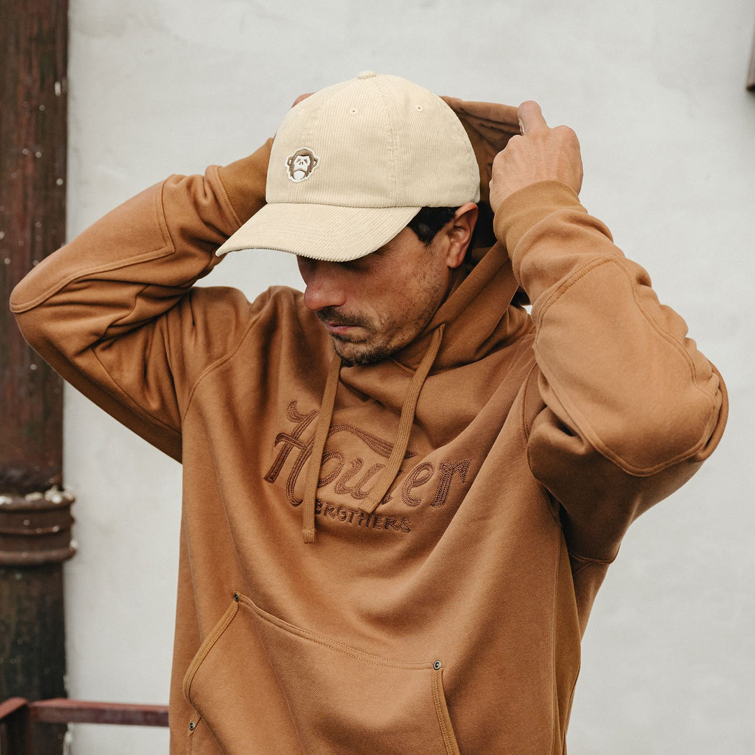 Howler Brothers El Mono Classic Hat Off White Corduroy Image 03