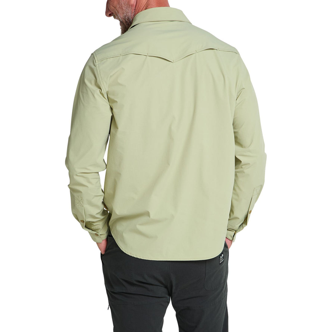 Howler Brothers Emerger Tech Longsleeve Fog Green Image 03