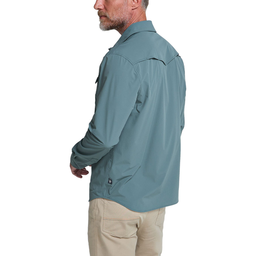 Howler Brothers Emerger Tech Longsleeve Stormy Sea Image 03