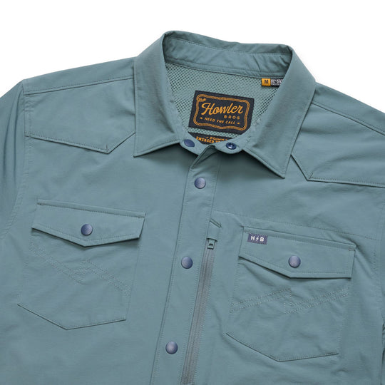 Howler Brothers Emerger Tech Longsleeve Stormy Sea Image 04