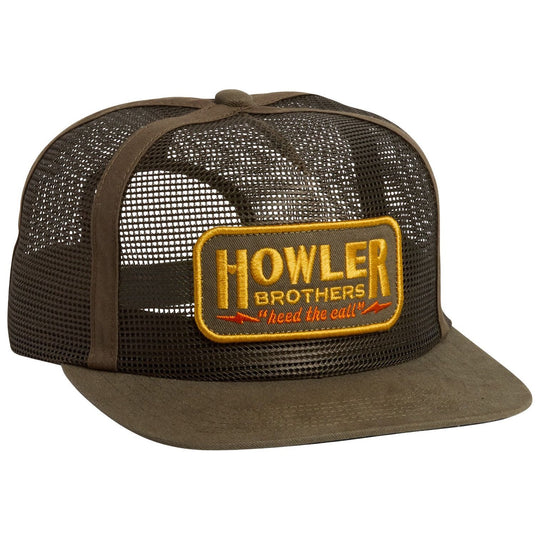 Howler Brothers Feedstore Unstructured Snapback Hat Inside Out : Rifle Green Image 01