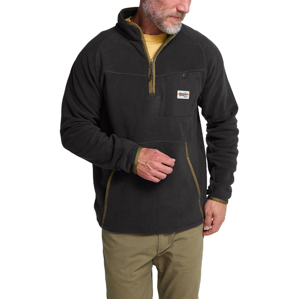 Howler Brothers Free Range Fleece Pullover Carbonite Image 02