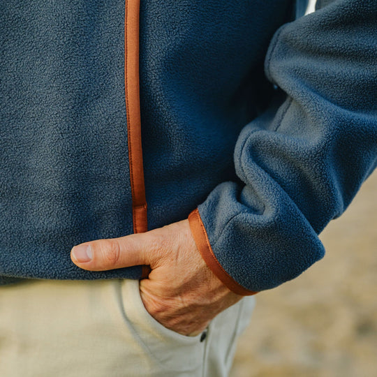 Howler Brothers Free Range Fleece Pullover Nightfall Image 08
