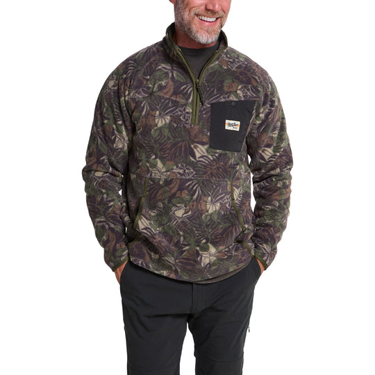 Howler Brothers Free Range Fleece Pullover Tropic Noir Image 02