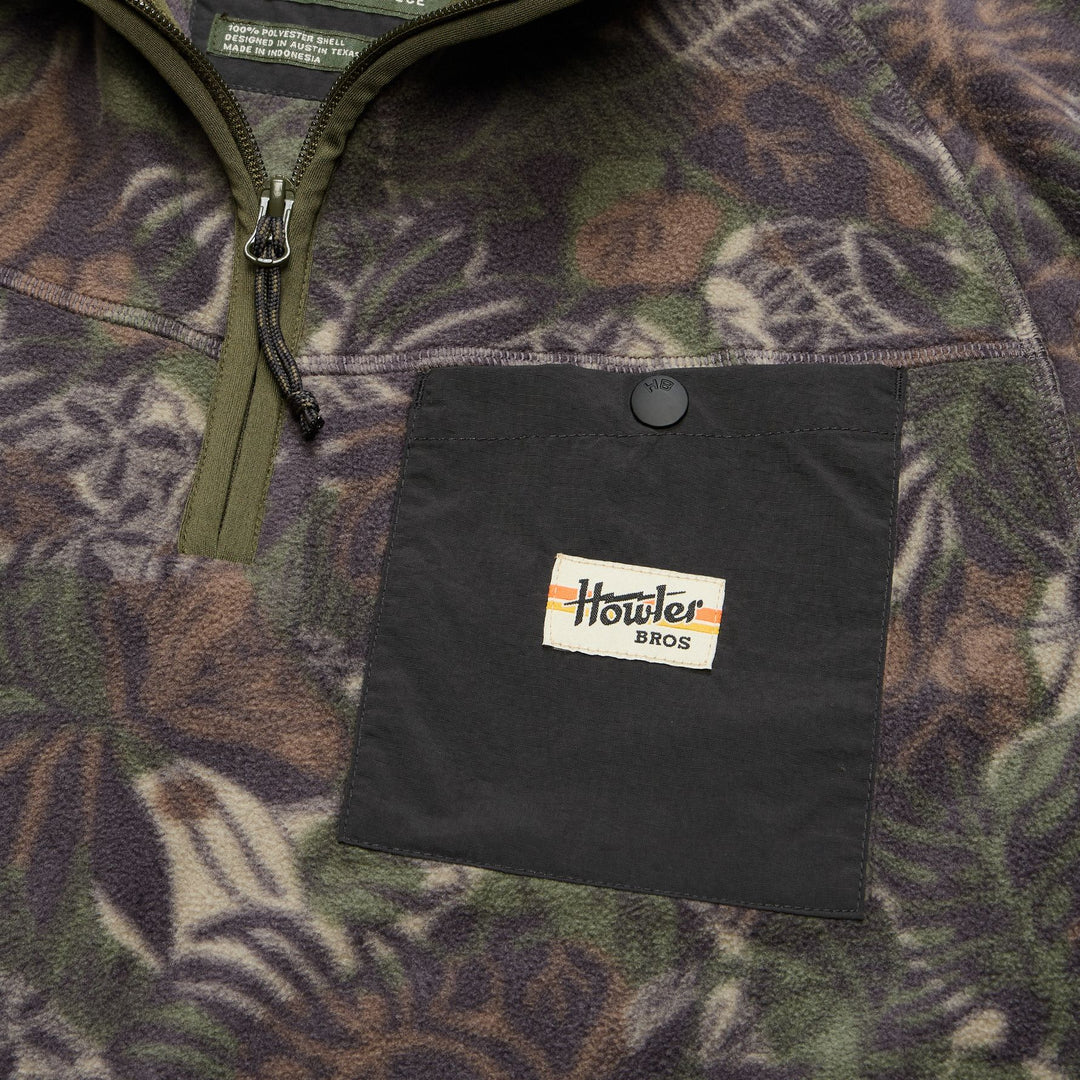 Howler Brothers Free Range Fleece Pullover Tropic Noir Image 06
