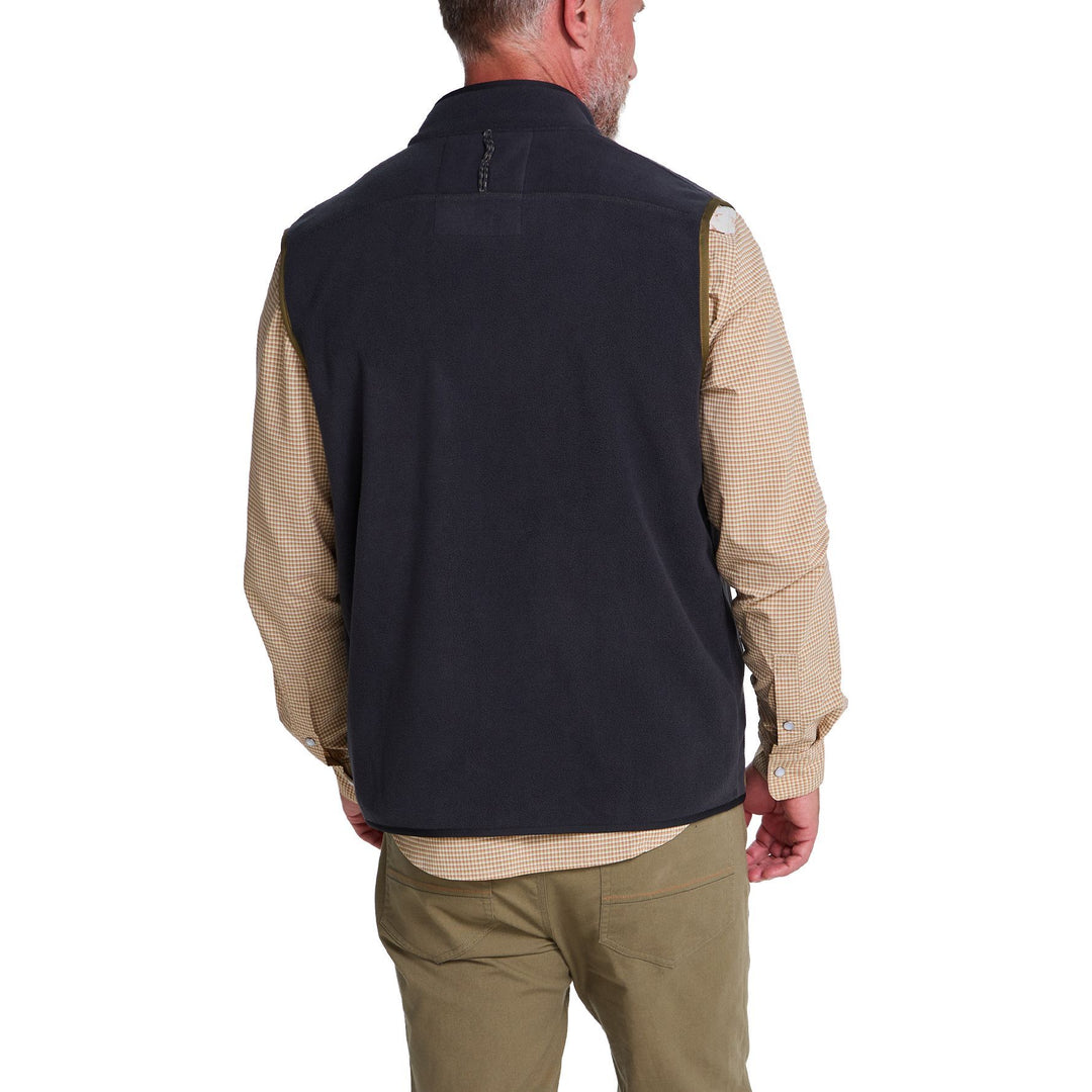 Howler Brothers Free Range Fleece Vest Carbonite Image 03