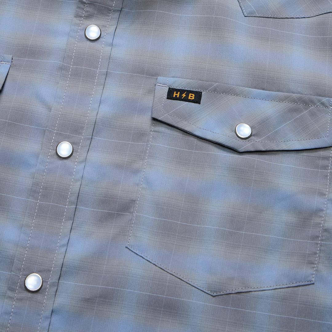 Howler Brothers H Bar B Tech Longsleeve Kent Plaid : Tradewinds Image 06