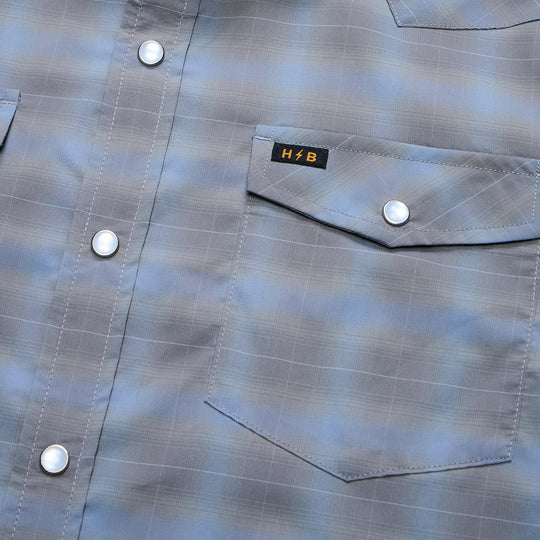 Howler Brothers H Bar B Tech Longsleeve Kent Plaid : Tradewinds Image 06