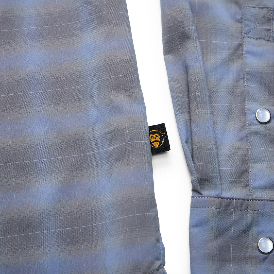 Howler Brothers H Bar B Tech Longsleeve Kent Plaid : Tradewinds Image 07