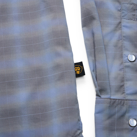 Howler Brothers H Bar B Tech Longsleeve Kent Plaid : Tradewinds Image 07