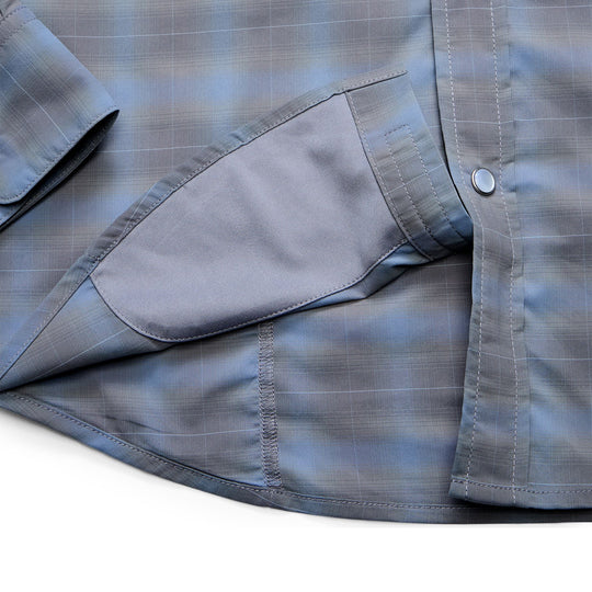 Howler Brothers H Bar B Tech Longsleeve Kent Plaid : Tradewinds Image 08