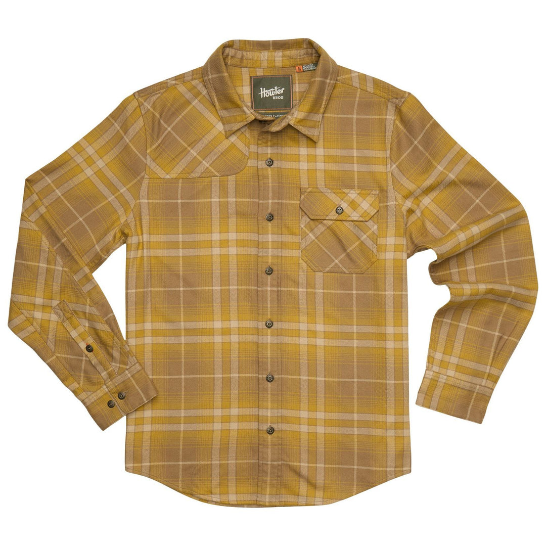 Howler Brothers Harker's Flannel Kempton Plaid : Otter Image 01