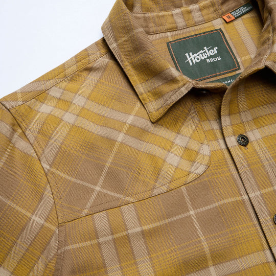 Howler Brothers Harker's Flannel Kempton Plaid : Otter Image 05