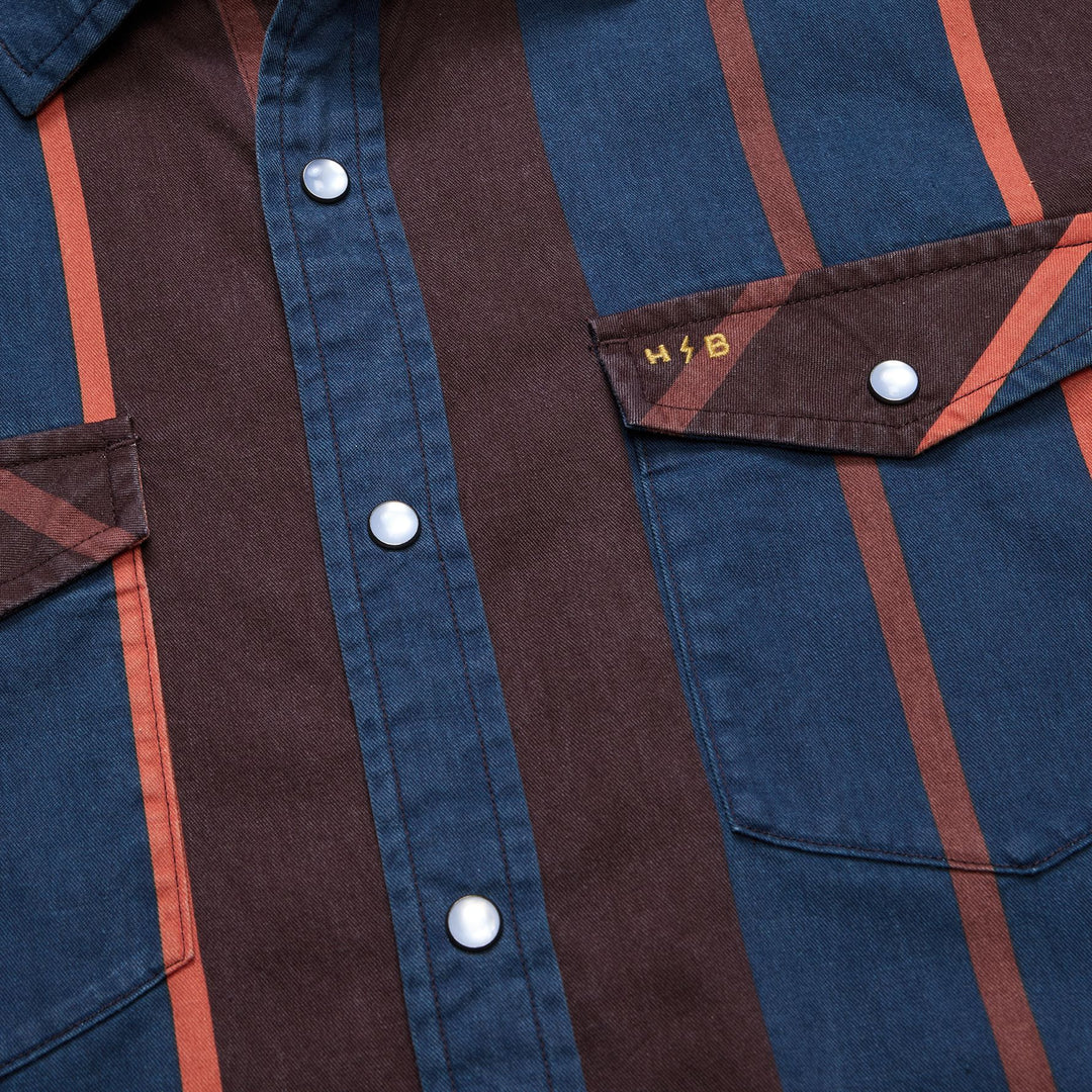Howler Brothers High Rider Shirt Driver Stripe : Marooned Image 05