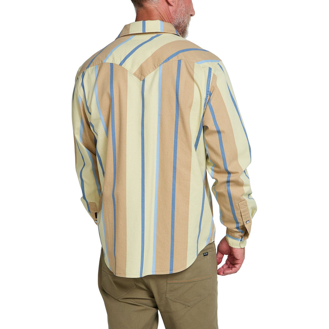 Howler Brothers High Rider Shirt Driver Stripe : Terra Image 03