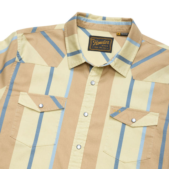 Howler Brothers High Rider Shirt Driver Stripe : Terra Image 04