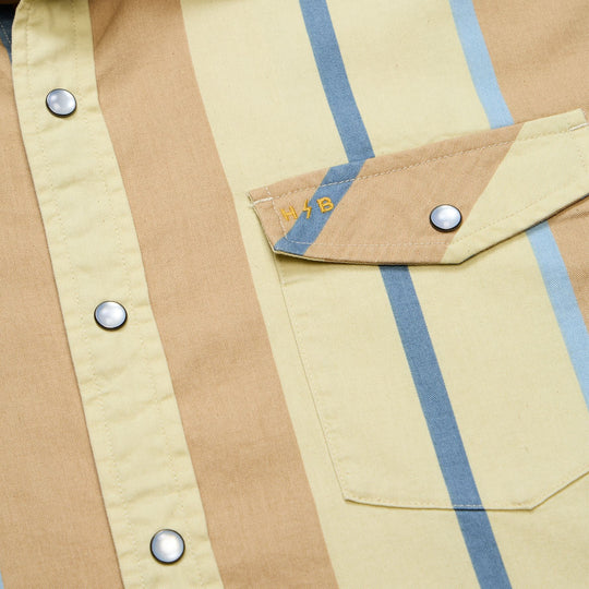Howler Brothers High Rider Shirt Driver Stripe : Terra Image 05