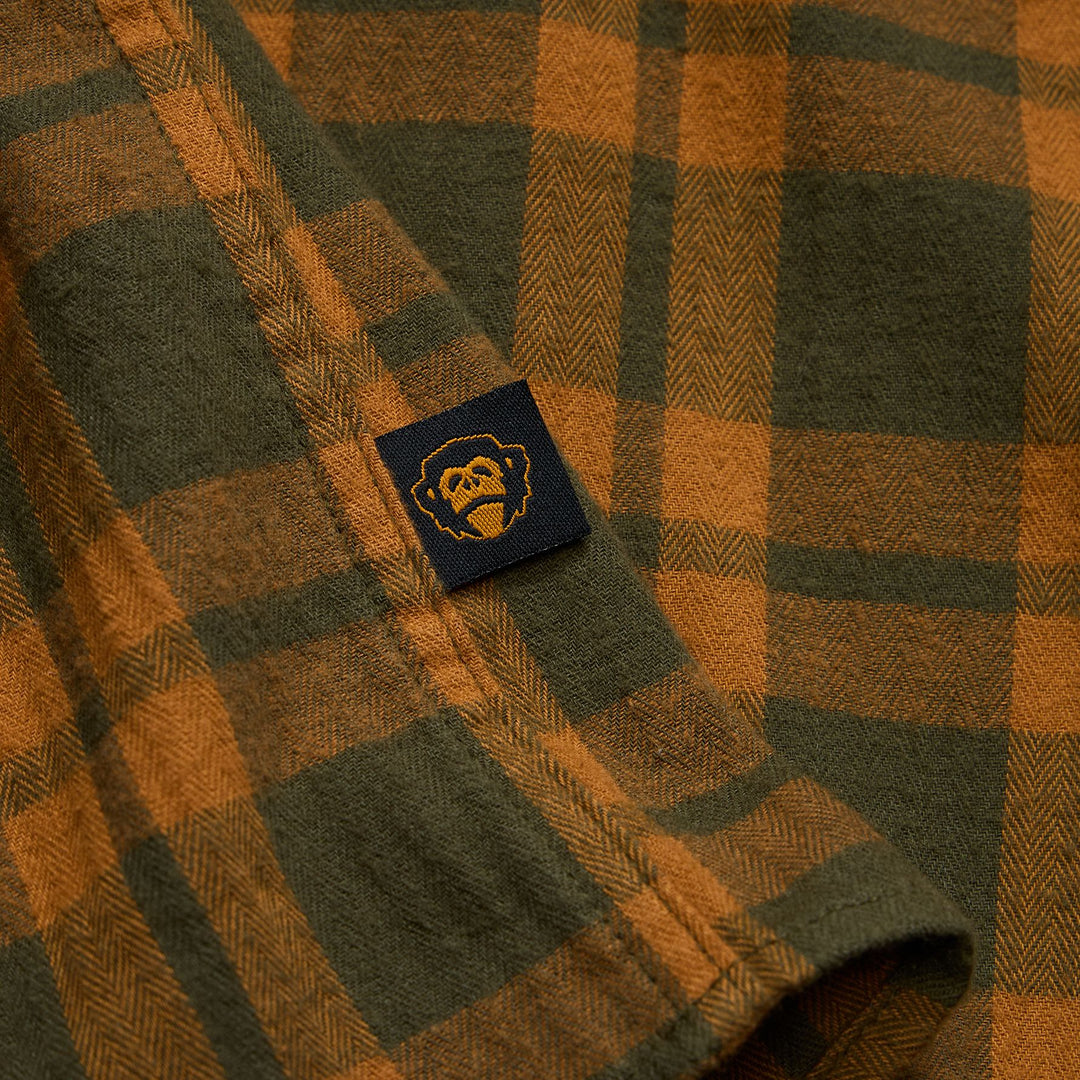 Howler Brothers La Grange Lightweight Flannel Cohen Plaid : Forest Image 06
