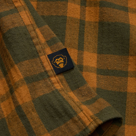 Howler Brothers La Grange Lightweight Flannel Cohen Plaid : Forest Image 06
