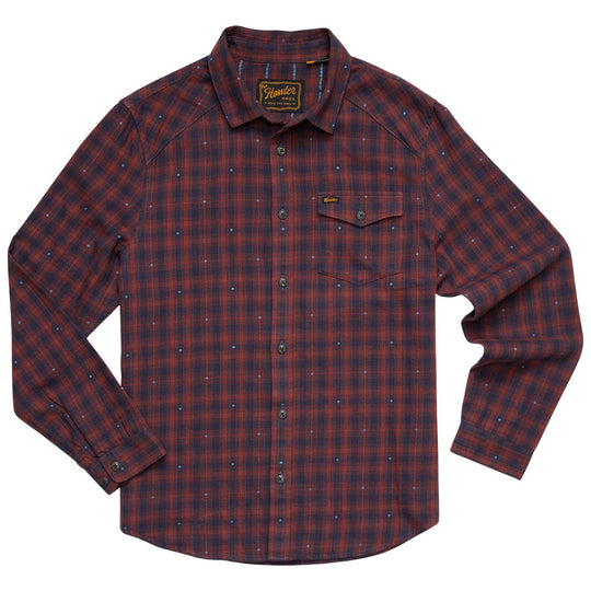 Howler Brothers La Grange Lightweight Flannel Franklin Plaid : Brick House Image 01