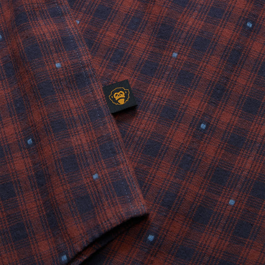 Howler Brothers La Grange Lightweight Flannel Franklin Plaid : Brick House Image 06
