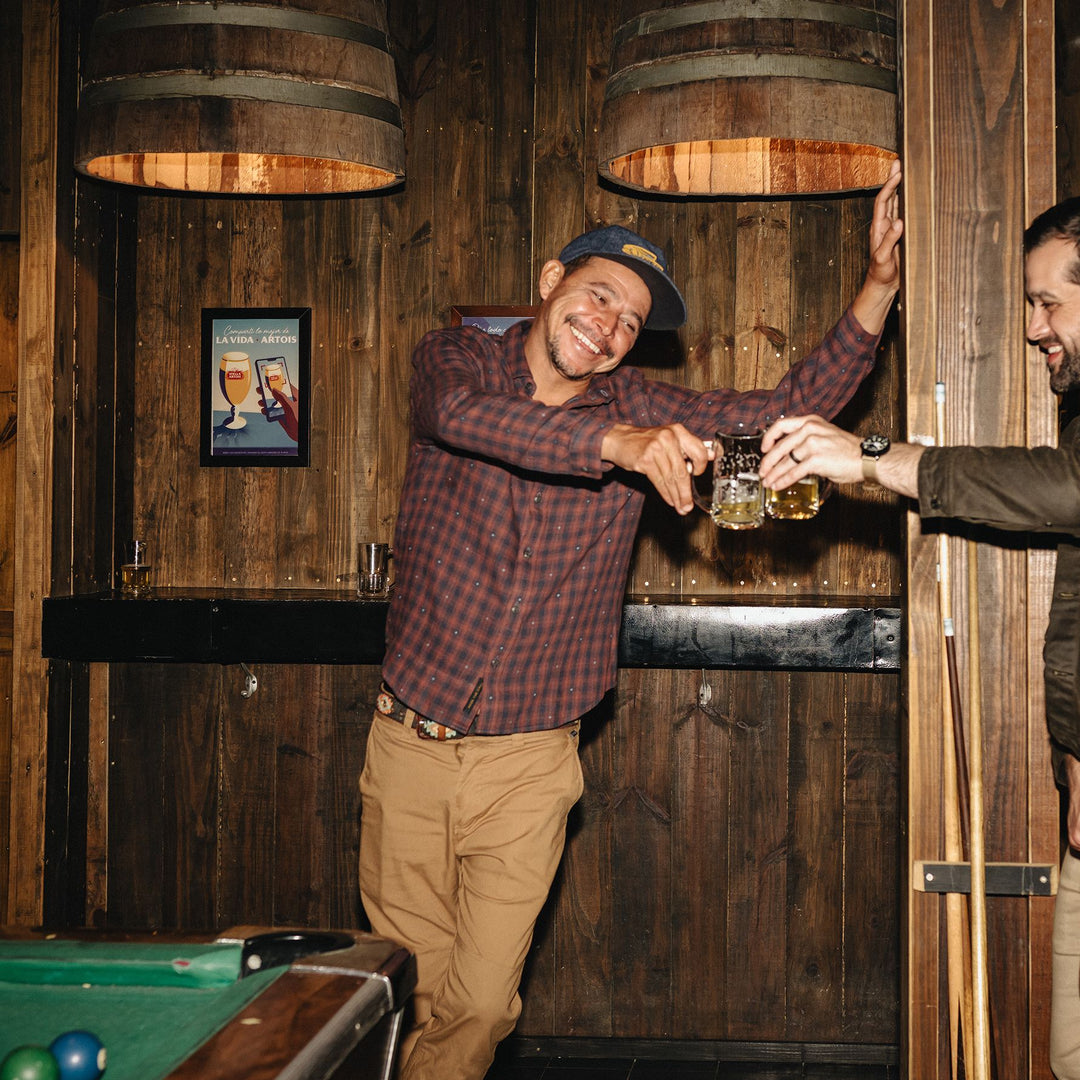 Howler Brothers La Grange Lightweight Flannel Franklin Plaid : Brick House Image 07