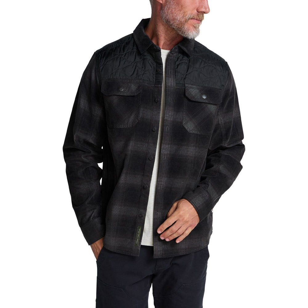 Howler Brothers Quintana Quilted Shirt Emmett Plaid : Nightshade Image 02