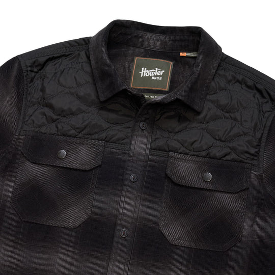 Howler Brothers Quintana Quilted Shirt Emmett Plaid : Nightshade Image 04