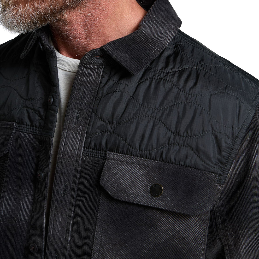 Howler Brothers Quintana Quilted Shirt Emmett Plaid : Nightshade Image 05
